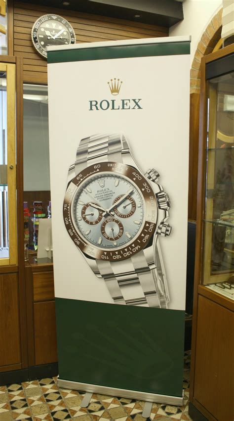 manifesto pubblicitario rolex